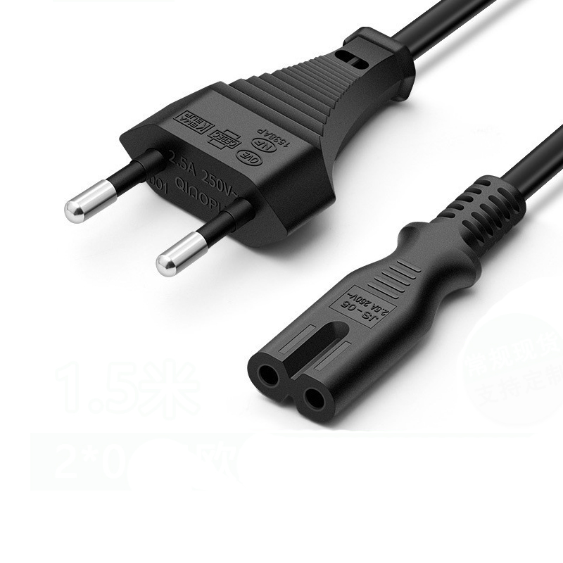 VDE European power cord plug