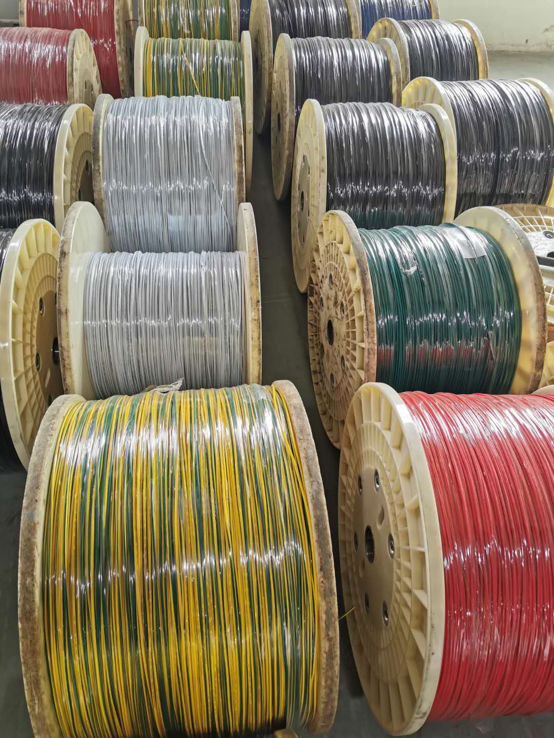 What are the components of insulated wires